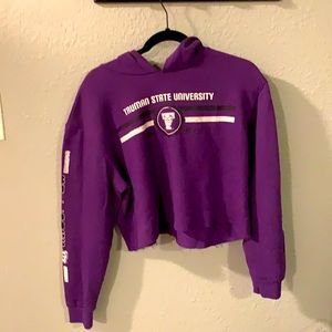 Truman state cropped hoodie